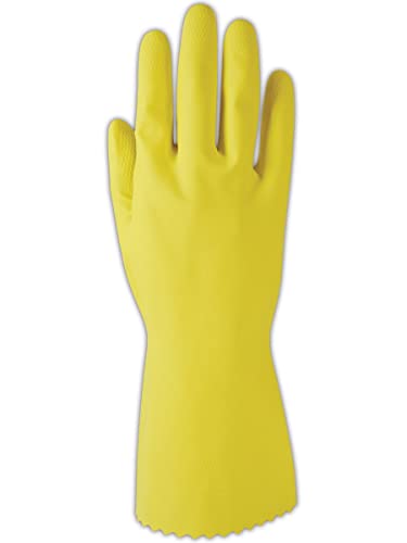 MAGID ComfortFlex 15 Mil Latex Cleaning Gloves 72 Pairs