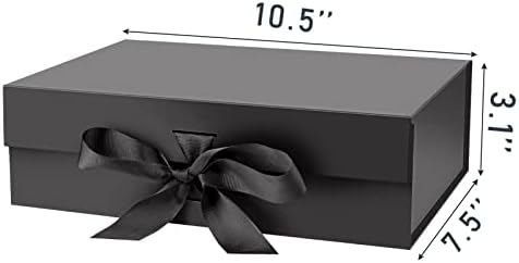 Eco Friendly Gift Box with Magnetic Lid and Ribbon