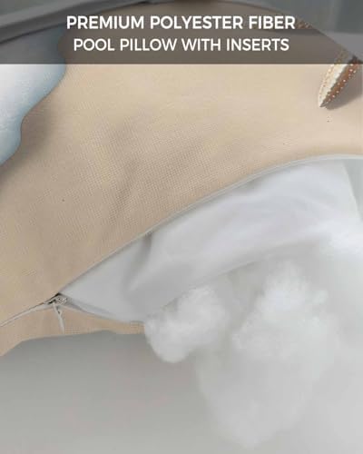 Ocean Outdoor Head Pillows for Recliner Lounge Chair Pack of 2