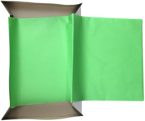 Iconikal 60-Sheet Light Green Tissue Paper for Wrapping Crafts
