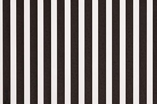 Flexicore Packaging Black Striped Gift Wrap Tissue Paper