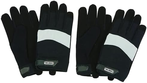 Ironton Mens Work Gloves 2 Pairs Black Gray 2XL