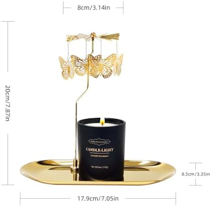 Kellys Custom Candles Rotating Butterfly 6 oz Set
