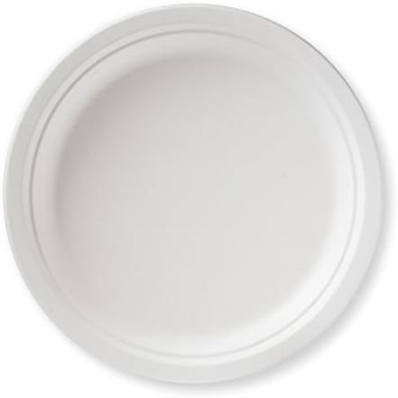 Susty Party 10-Inch Compostable Round Plates 50 Count