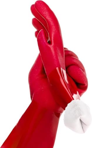Star Kitchen Home True Blue Ultimate Red Cleaning Gloves