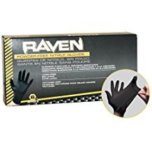 SAS Raven Powder Free Nitrile Gloves - 10 Boxes 1000 Total