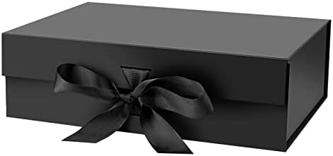 Eco Friendly Gift Box with Magnetic Lid and Ribbon
