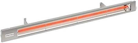 Infratech SL Series 635 Inch 4000W Silver Outdoor Heater