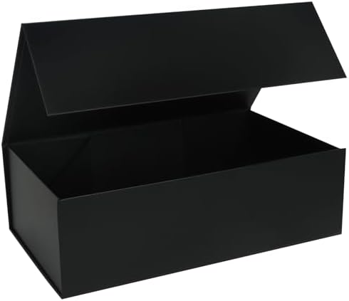 LFBOX Black Magnetic Gift Box 138x83x44 in 1 Pack