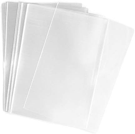200 Pcs 4x6 Clear Cellophane Bags for Bakery Gifts
