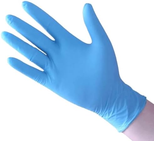 4 Mil Blue Nitrile Gloves Case of 1000