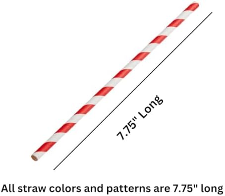 Food With Fashion Giraffe Print Straws - 25 Pack