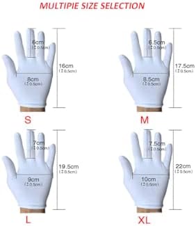 2 Pairs Cotton Gloves Wear Resistant Non Disposable