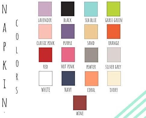 Weddingstar Personalized Cocktail Ivory Napkins 3-Ply 50 Pack