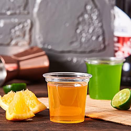 Lilymicky 500 Pack 1 Ounce Clear Shot Glasses