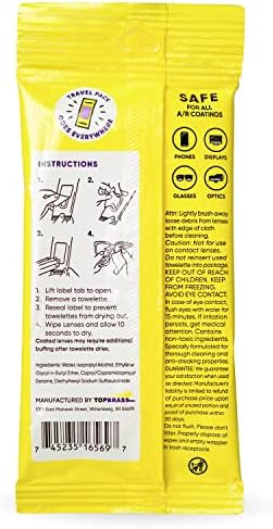 See Clear Original Lens Cleaning Wipes 192 Count Resealable Packs