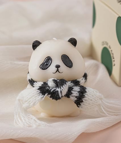 Panda Shaped Aromatherapy Candle for Relaxation and Decor