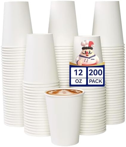 JOLLY CHEF 200 Count 12 Oz Coffee Cups