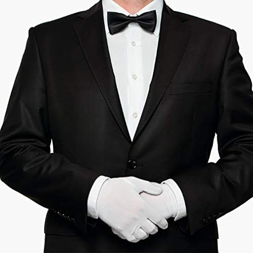 16 Pairs White Cotton Household Gloves for General Use