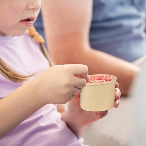 Ruisita 300 Pack 5 Ounce Paper Ice Cream Cups