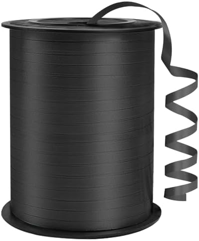 Black Curling Ribbon 15 Wide 500 Yards Gift Wrap String