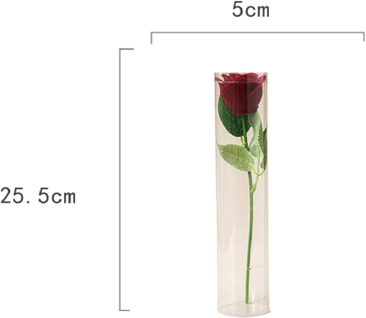 Rose Flower Aesthetic Scented Candle 50G Handmade Carved Soy Wax