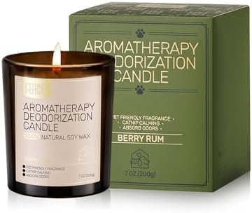 Berry Rum Scented Pet-Friendly Candle