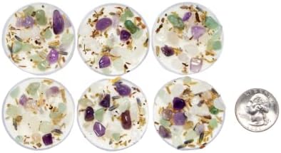 New Moon Beginnings Healing Energy Candle Set of 6 Tealights