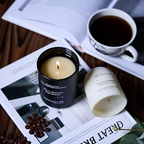 MSENSE Natural Soy Candle Bamboo Stream 166 Oz