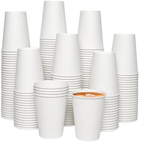 JOLLY CHEF 300 Pack 12 oz Disposable Paper Cups