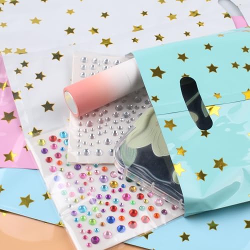 25pcs Star Pattern Gift Bags for Kids Birthday Party