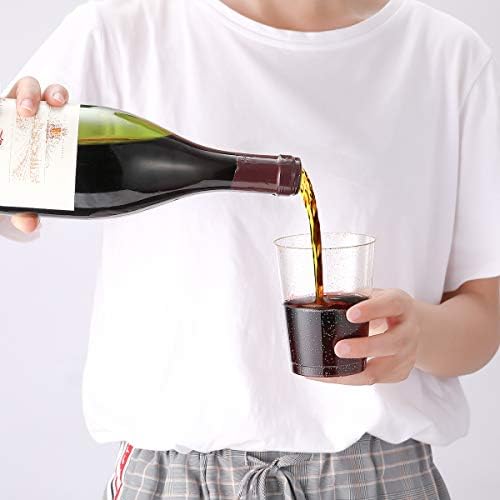 JOLLY CHEF 100 Pack 10 Oz Gold Plastic Cups