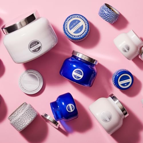 Capri Blue Volcano White Travel Tin Candle - Luxury Soy Wax Blend