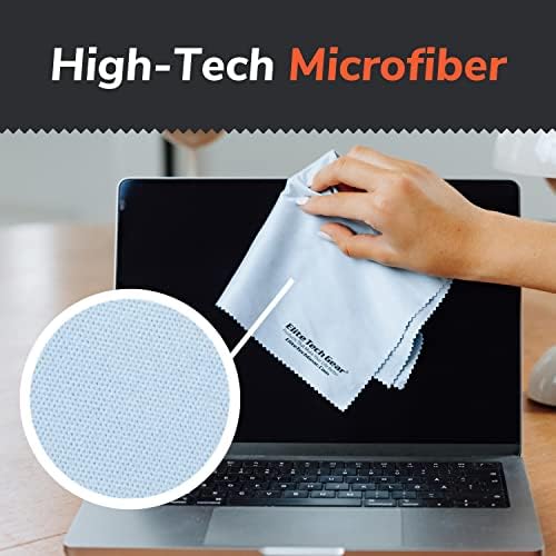 Elite Tech Gear 4 Pack Microfiber Cloth Set
