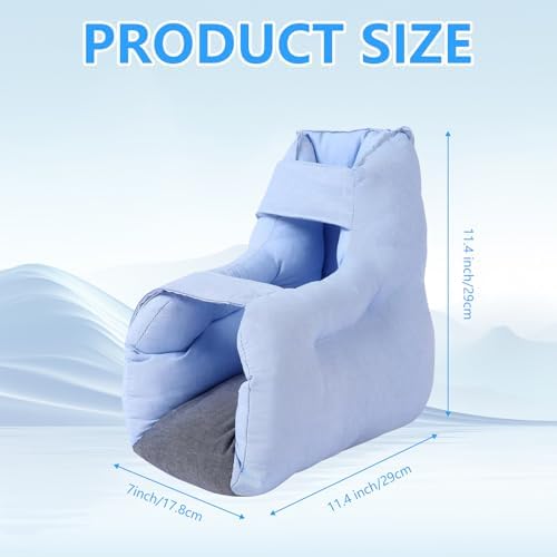 Adjustable Heel Cushion for Pressure Relief and Comfort