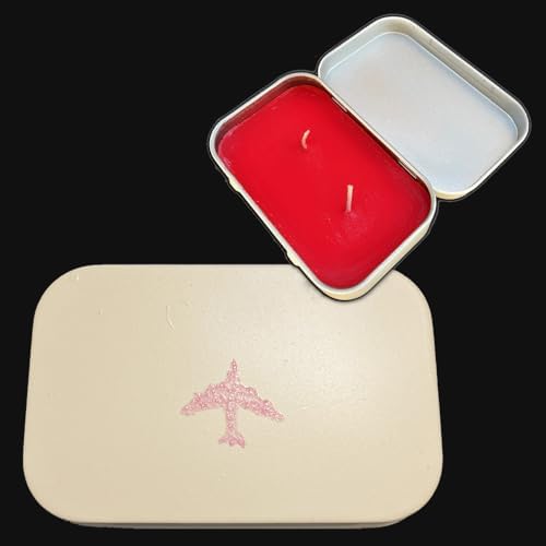 Strawberry Breeze Compact Travel Candle in Metal Tin