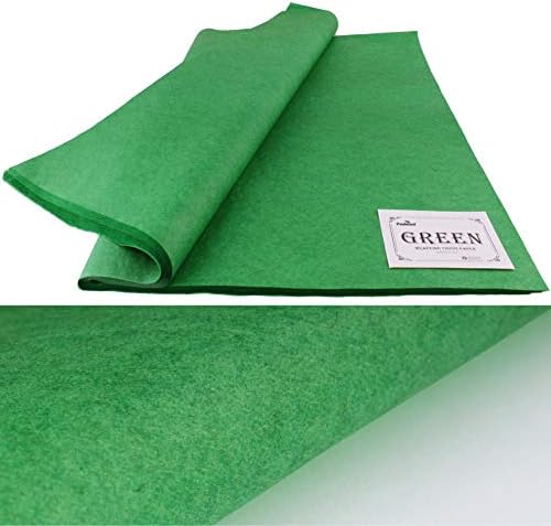 PMLAND Premium Green Tissue Paper 100 Sheets