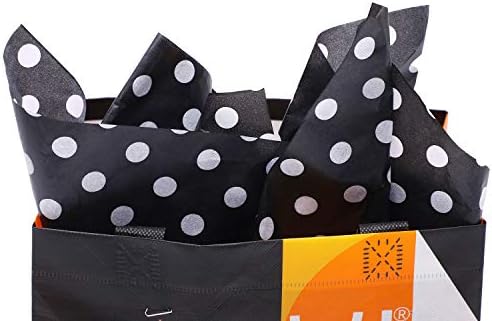 Shappy 30 Sheet Gold Dot Tissue Wrapping Paper