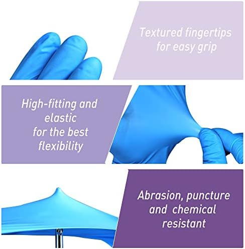Omelaw Nitrile Gloves SMLXL 1000pcs Latex Free