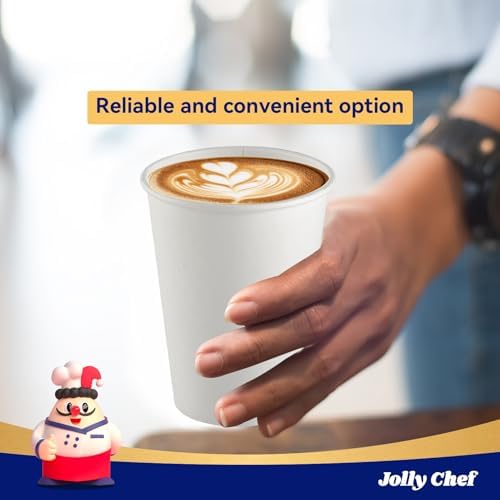 JOLLY CHEF 300 Pack 12 oz Disposable Paper Cups