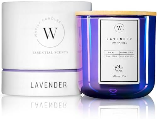 Waxily Lavender Soy Candle - 12oz Clean Burn