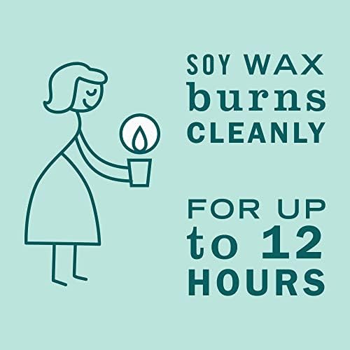 Mrs Meyers Clean Day Mint Soy Candle 12 Hour Burn