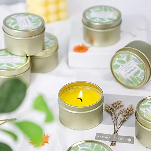 STRN Citronella Scented Candles Outdoor 12 Pack