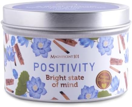 Magnificent 101 Positivity Aromatherapy Candle in 6-Oz Tin Holder