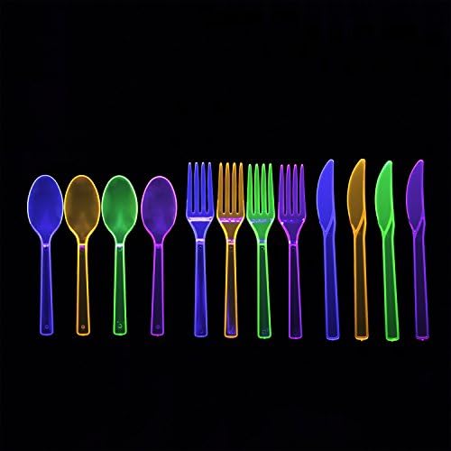 Party Essentials Hard Plastic Cutlery Combo Pack 64 Place Settings