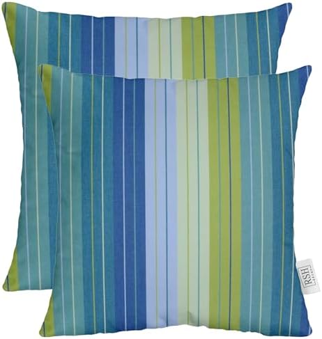 RSH Decor Sunbrella Square Throw Pillow Set of 2 24x24