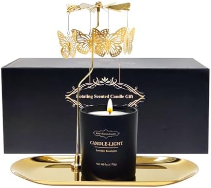 Kellys Custom Candles Rotating Butterfly 6 oz Set