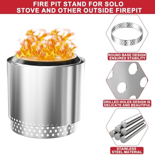 Fire Pit Stand for Solo Stove Bonfire 195 Inch