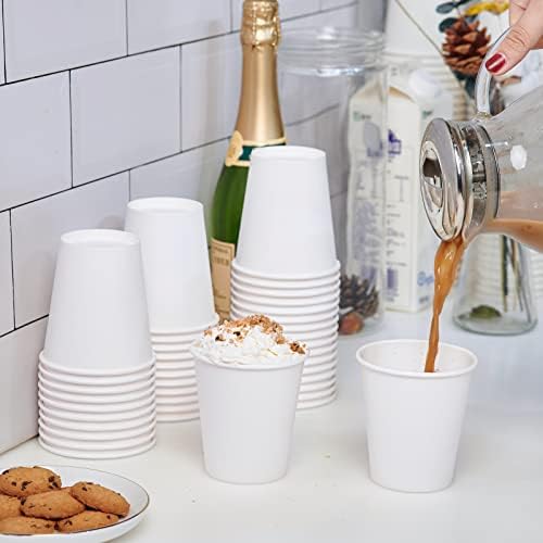 LITOPAK 270 Pack 10 oz Disposable Paper Coffee Cups