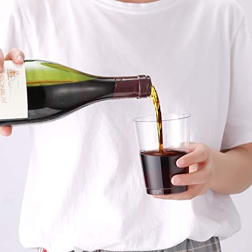 JOLLY CHEF 10 Oz Clear Disposable Cups 50 Pack